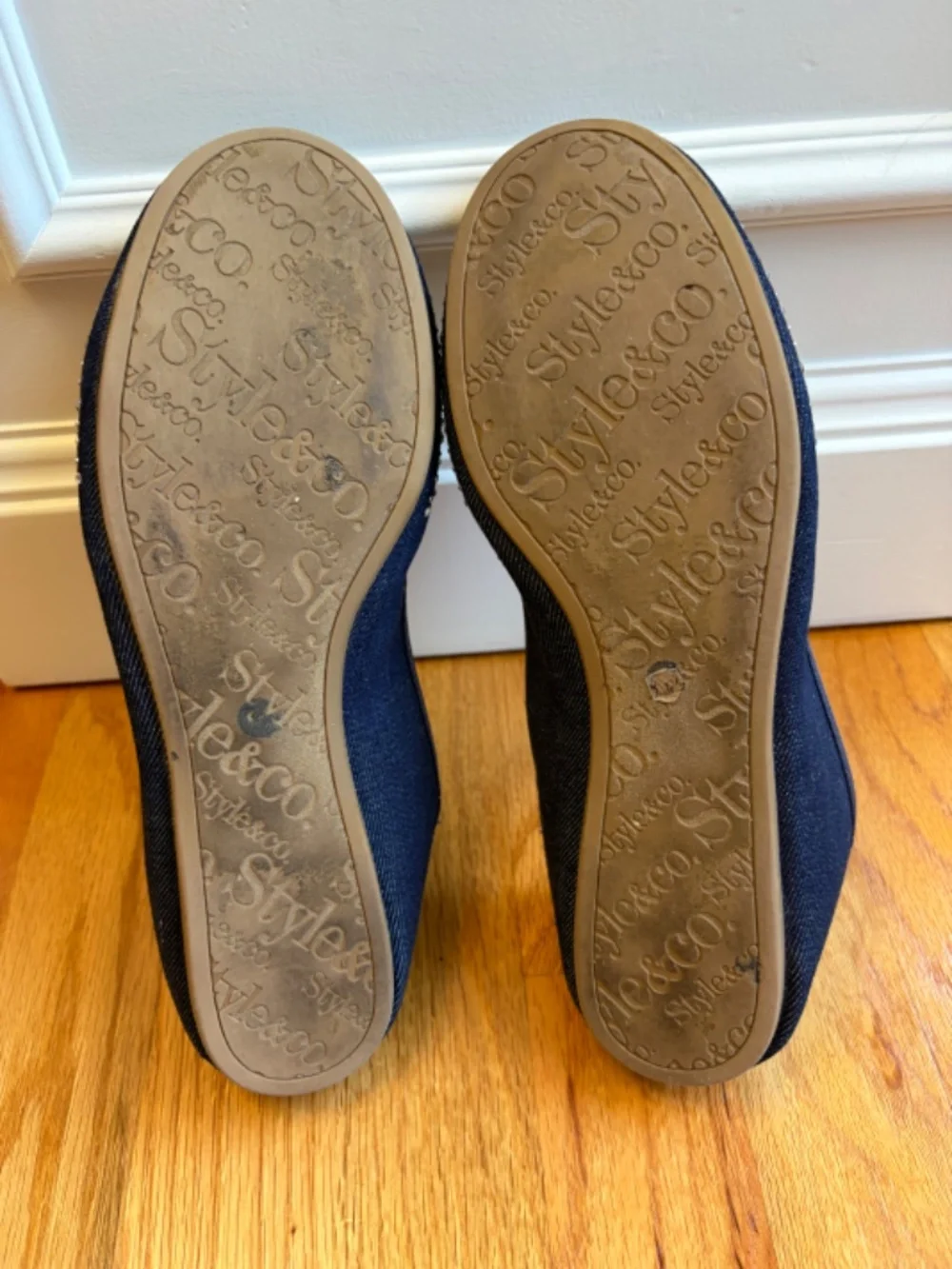 Style & Co Indigo Flats 8.5